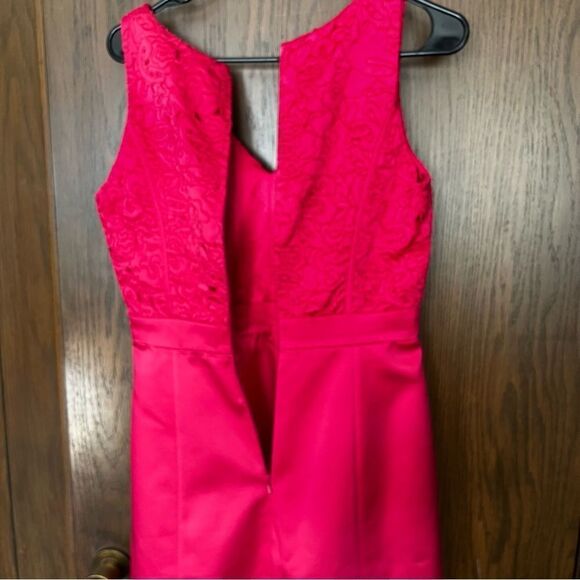 Kay Unger Hot Pink Dress - Picture 7 of 12